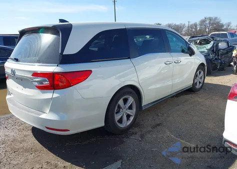 2019 Honda Odyssey Ex из США, поврежденный, VIN 5FNRL6H50KB021856